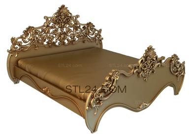Спинки кроватей (SK_0020) 3D модель для ЧПУ станка
